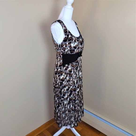 'Perceptions New York' Animal Print Dress Size 12 - Picture 6 of 9